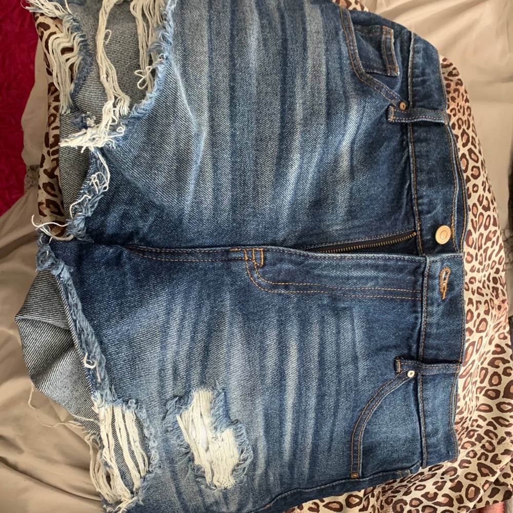 Jean shorts